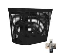 Bike Basket - 12.99in Front Handlebar Strorage | Bicycle Basket Front for Cruiser & Scooter, Weatherproof Wire Mesh Cargo Carrier for Grocery & Pet, 1-Pack, Lightweight 300g