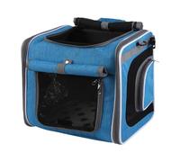 Bike Basket for Dogs with Ventilated Design, Adjustable Pet Carrier Backpack for Travel, Walking, Riding, Easy Transport for Small Pets on Bicycles and Trips, 1 Piece