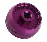 Bike Berceft Bracket tasse outil, vélo 5 en 1 monteur multipartite du support de tasse de tasse de bicyclette à vélo pour BB9000 BBR60 BSA30 FSA386 BBT1 (Violet)