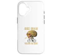 Bike Brain alimente l'esprit - Cycling Brain Coque pour iPhone 16