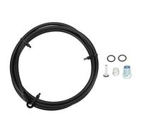 Bike Brake Hose DIY Colorful Connection Inserts Bike Hydraulic Disc Brake Hose Kit for FORMULA R1 R1R RR1 Oil Disc 2m (Noire)