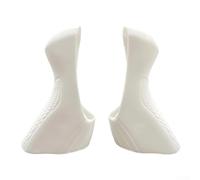 Bike Brake Lever Hoods Bicycle Brake Gear for pour shift Cover for pour sora ST-R2000/R3000(White)