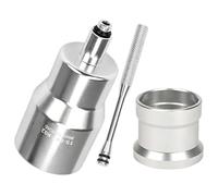Bike Brake Oil Funnel Tool - Universal Aluminum Alloy Leak Proof Hydraulic Brake Funnel | Bicycle B́rake Reservoir Filling Tool | Precision Maintenance Accessory For Road Bikes