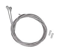 Bike Brake Shifter Cable Kit, 2 PCS Stainless Steel Inner Wire Set, Bicycle Gear Cable Wire for Mountain Bike, Bike Brake Line Core for Universal Bikes ((Ligne de frein routière))