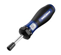 BikeBroz 81664 Clé dynamométrique pour réparation de vélo et autres 1/4" Tournevis dynamométrique avec porte-embout et raccord droit 1-6 Nm | 70001