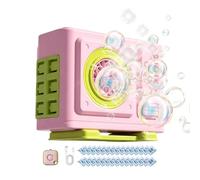 Bike Bubble Machine - AC Outdoor Unit Bicycle Decor Toy with LED Light