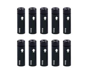 Bike Cable End Caps - 10 Pieces Bicycle Shifter Housing Cover | Replacement Bike Cable End Caps | Aluminum Alloy Brake 5mm Core Cap, Shifter 4mm Cables Cap, for Garage Commuting Mountain Road Daily