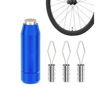 Bike Cable Routing Tool - Tension Spanner & Traction Gadget Set | Bicycle Spoke Tool for Wheel Rim Repair, Road Mountain Biking, and Cycling Beginners