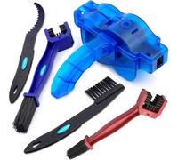 Bike Chain Cleaner Kit Nettoyage Velo 5 Pièces Nettoyeur De Chaîne De Vélo Pour Tous Les Types De Vélos Pour Chaîne/Pneus/Pignon/Roue De Cyclisme/Taches