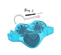 Bike Chain Cleaning Tool, Quick Degreaser Scrubber Set, Cycling Chain Cleaner, Built in Solvent Reservoir, Compact Size, Excellent for Cyclists, Road, Mountain, Fitness, and Travel Riding
