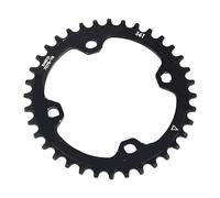 Bike Chainrings, 32/34/36/38t Bcd Mountain Bike Chain Single Speed Crankset Round Bike Chainwheel Single Crank Chain Ring Repair Parts (36T)