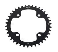 Bike Chainrings, 32/34/36/38t Bcd Mountain Bike Chain Single Speed Crankset Round Bike Chainwheel Single Crank Chain Ring Repair Parts (38T)