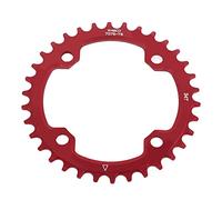 Bike Chainrings, 32/34/36/38t Bcd Mountain Bike Chain Single Speed Crankset Round Bike Chainwheel Single Crank Chain Ring Repair Parts (34T)