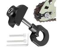 Bike ChainTensioner - Single Speed ChainAdjuster Fastening Device, Biike ChainTension Adjuster Cycling Accessories for Women Men | Fixed Gear Bike Conversion, chainSlack Removal, Fat Tire