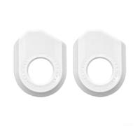 Bike Crank Protector pour tpu 2-Pack Scratch Guard Bike Crank(B-Type White) | Scratch-resistant pour tpu, protects crank arms, 2-pack set, black white green orange, daily riding guard