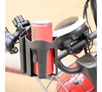 Bike Cup Holder Handlebar - Stroller Cup Holder | Stroller Drink Holders Attachment | Wheel Chair Cups Holders Attachment | Non-Slip Quick-Release Bracket for Boating Trips Workplace Desk Bedside