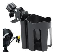 Bike Cup Holder Handlebar - Stroller Cup Holder | Stroller Drink Holders Attachment | Wheel Chair Cups Holders Attachment | Non-Slip Quick-Release Bracket for Boating Trips Workplace Desk Bedside