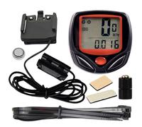 Bike De Vélos Câblé Étanche Compteur De Vitesse - Affichage LCD Multifonction, Panneau De Numérique | Compteur De Kilométrage Précis,écran De Données Clair, pour Les Vélos Scooters Road Cycling