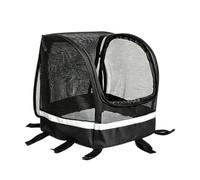 Bike Dog Basket - Handlebar Pet Basket with Window Bump-Resistant