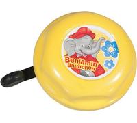 BIKE FASHION Cloche pour enfants, acier, Made by Reich, "Benjamin Blümchen", jaune