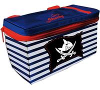 Bike Fashion Sacoche de guidon pour enfants 'Capt'n Sharky', bleu / blanc