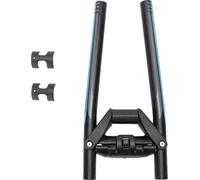 Bike Folding -Guidon avec dureté élevée libération rapide Mountain -Guidon -Accessoires de remplacement pour 25.4 31.8 tige Black Blue