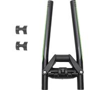 Bike Folding -Guidon avec dureté élevée libération rapide Mountain -Guidon -Accessoires de remplacement pour 25.4 31.8 manche noir vert