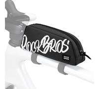 Bike Frame Bag 0.8 L,Top Tube Bag Storage Tools,Compact Portable Lightweight Front Bag For Cycling Mtb Road Bike Gravel Black