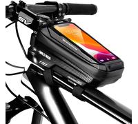 Bike Frame Bag,Waterproof Bicycle Handlebar Bag,Bicycle Handlebar Bag,Storage Bag With Touch Screen For Iphone 15 14 13 Pro Max Smartphone Up To 6.7 Inch.[C222]