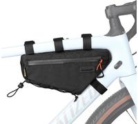 Bike Frame Bag Waterproof Bike Frame Bag 1.8l Triangular Bag Bicycle Pouch Under Tube Bicycle Pouch Professional Cycling Accessories (M) Black