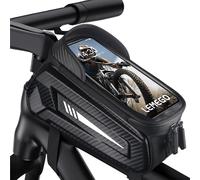 Bike Frame Bag Waterproof For Smartphones Up To 7 Inch Mobile Phone Holder Mobile Phone Bag With Sensitive Touch Screen Tpu For Mountain Bikes