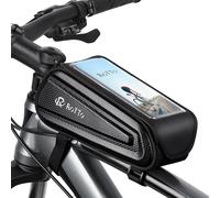 Bike Frame Bag Waterproof Phone Holder Bag For Mtb Bike Top Tube Hard Case With Sensitive Touch Screen For Phone Up To 7 Inches.[C50]