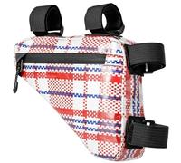 Bike Frame Storage, Bicycle Triangle Pouch with Secure Top Tube Design, PVC