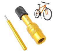 Bike Front Fork Valve Adapter - Valve Extender, Anti Slip Suspension Pump Connector, Bicycle Pump Adapter Tool for Mountain Road Cycling Trail Repair AccessoriesEasy to Carry