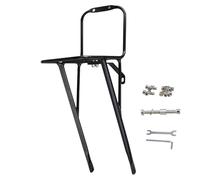 Bike Front Rack - Adjustable Pannier Racks, Mountain Bike Rack, Luggage Carrier Holder Bracket | Outdoor Sports Accessories for Storage Basket, Bag, Cruiser, Dirt, Cycling, Daily Commuting, Travel