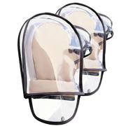 Bike Handle Mittens - Polaire Lined Cold Bar Covers, Weather Resistant Bicycle Grip Gloves, Portable Tool | Thermal Hand Shelter Accessory For Snowmobile Dirtbike Scooter Highway Everyday Commute