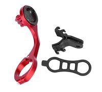 Bike Handlebar Mount Aluminum Alloy Lightweight Durable Bicycle Computer Flashlight Action Camera Extension Holder for Cycling Enthusiasts Black Red (For Bairuiteng computer)