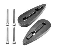 Bike Handlebar Spacers - High Strength Carbon Fiber Stem Spacer Kit, Lightweight Cycling Headset Rings, Precision Machined Replacement Parts | Professional Bicycle Fit Upgrade Accessory For Road Mount