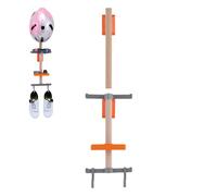 Bike Helmet Wall Mount - Vertical Cycling Gear Holder | Wall Mount Bike Storage Rack Speedometer Glasses, Basement Shed Apartment Indoor Organizer, Home Workshop Utility Room With Screw Secure Install