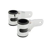 Bike It Kit patte de feu Ø38/40mm fixation optique support de phare universel pour moto Neuf