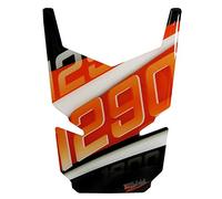 Bike Label 502544 Protection de réservoir 3D Orange Stripes pour KTM-1290 Super Duke GT