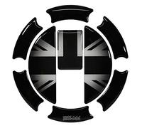 Bike Label 650004-VA - Autocollant pour bouchon de réservoir - Motif : Union Jack - Convient pour Triumph