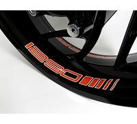 BIKE-label Autocollant de jante orange compatible avec KTM 1290 Super Adventure S/R X790014