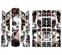 BIKE-label Autocollant de protection de cadre La Catrina X400146VA pour vélo, vélo électrique, scooter