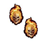 BIKE-label Autocollant décoratif Ghost Rider pour ordinateur portable, scooter, téléphone portable, vélo