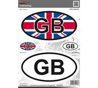 Bike Label länderkennz Chêne Angleterre Autocollants avec drapeau de pays Grande-Bretagne pour vélo 400006