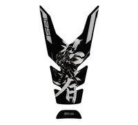 BIKE-label Protège-réservoir 3D anti-rayures Gris Noir Compatible avec Yamaha MT-125 X507909VA
