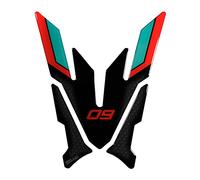 BIKE-label Protège-réservoir 3D compatible avec Yamaha MT-09 Cyan Storm X508100VA