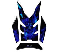 BIKE-label Protège-réservoir de moto Ghostrider bleu compatible avec Yamaha MT-07 X508206VA