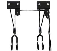 Bike Lift XL - Support Mural pour vélo électrique - Peut Supporter des Charges allant Jusqu’à 57 kg - Noir